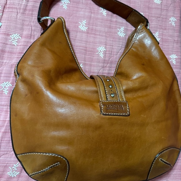 MICHAEL Michael Kors Brown Leather Hobo Bag - Picture 4 of 11